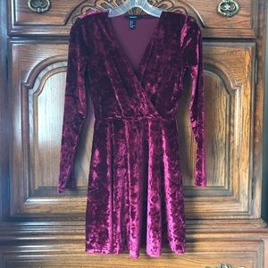 Forever 21 Velvet Dress